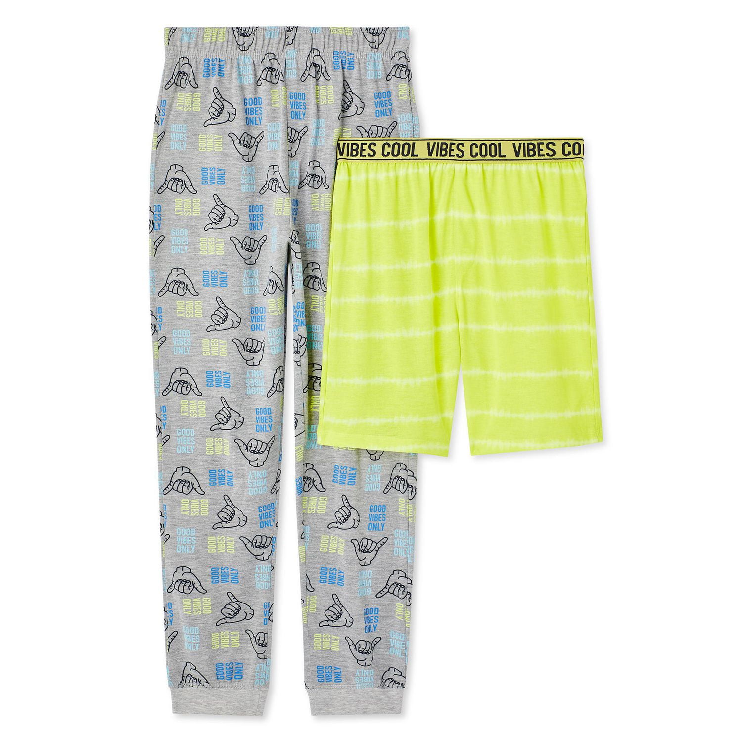 George Boys' Sleep Pant and Short 2-Piece Set