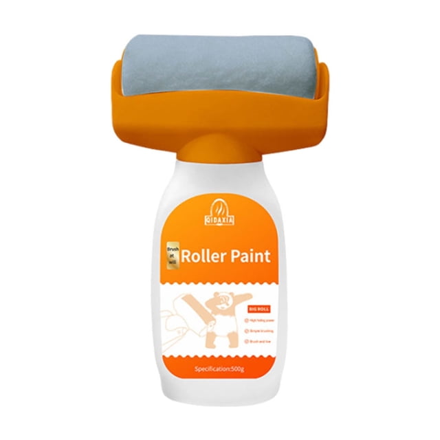 Yhmxh Cleaning Supplies Multipurpose Cleaner Roller Brush for Wall Repairs 2 in 1 Wall Repair Roller Brush with Wall Repair Paste Paint Roller for Wall Repairs Paint Roller Tool for Wall Repairs