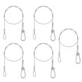 thumbnail image 1 of Safety Stainless Steel Tether for Stage Light 5Pcs 24.37X0.79X0.20Inch, 1 of 8