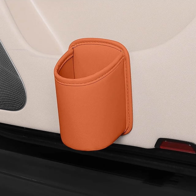 TopLLC Hooks for Hanging Car Door Side Storage Box Car Seat Back Multifunctional Storage Water Cup Side Storage Beverage Multi functional cup holder