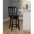 thumbnail image 1 of Hillsdale Presque Isle Tabouret de Bar Pivotant, Comptoir, Noir, 1 of 2