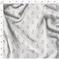 thumbnail image 4 of Soimoi Cotton Cambric Fabric Carrot & Rabbit Dots Print Fabric by Yard 56 Inch Wide, 4 of 5