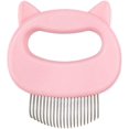 thumbnail image 1 of Brosse à Shampooing pour Chat avec Peigne en Silicone pour Enlever les Poils à Nœud Ouvert, 1 of 5
