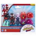thumbnail image 2 of Marvel Spidey and his Amazing Friends Rescue-Webs Ghost-Spider & Rescue-Webs Spin Action Figure Set, 2 of 11