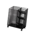 thumbnail image 1 of S SERENABLE Fitness Equipment Organizer Yoga Mat Storage Rack Practical Home Gym Storage Rack for Yoga Strap Kettlebells Resistance Bands Black, 1 of 7