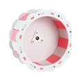 thumbnail image 1 of Shape Hamster Wheel Silent Sunflower Shape PVC Screw Assembly Pet Running Wheel for Pet Hamster Sports, 1 of 5
