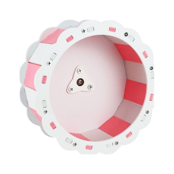 Shape Hamster Wheel Silent Sunflower Shape PVC Screw Assembly Pet Running Wheel for Pet Hamster Sports