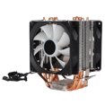 thumbnail image 1 of ANGGREK CPU Cooler, Simple Operation Excellent Heat Dissipation CPU Cooling Fan 6 Tubes 90mm 3pin With RGB Light For LGA 1155 For For LGA775, 1 of 8