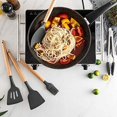 thumbnail image 5 of TESNN Cooking Utensils Nonstick Cooking Utensil Set with Plastic Grid Silicone Cooking Utensil Set (Dark Blue, 5 of 5