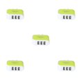 thumbnail image 3 of crativent Wall Charger 3 Port Universal Lightweight Compact USB Power Adapter Phone Charging Cell Cameras MP3 Gift Mobile Green 5Set, 3 of 6