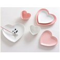 thumbnail image 3 of CHOOLD Elegant Ceramic Heart Shaped Dessert Plate for Kitchen Party, 7 Inch - 1 PCS, 3 of 4