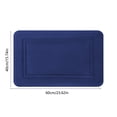 thumbnail image 3 of Dvkptbk Bathroom Rug Blanket Thick Striped Foam Bath Rugs Soft Absorbent Velvet Bathroom Mats Non-Slip Bottom Machine Washable Bathmat Carpet Rug Room Decoration for Wash Floor Bathroom Accessories, 3 of 8