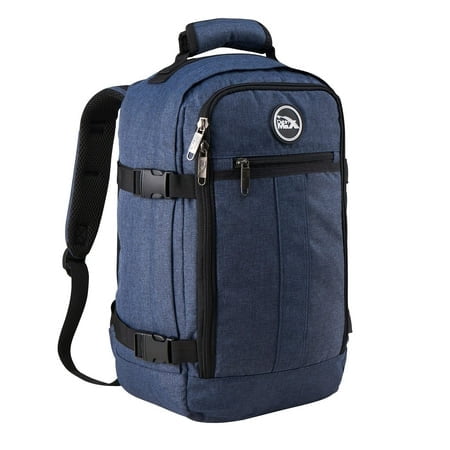 cabin Max Metz Stowaway 20L Travel Bag 16x10x8 (40x25x20cm) - Mini BackpackWeekender Bag Ideal Underseat carry on Luggage (Atlantic Blue)