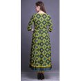 thumbnail image 3 of Bimba Robe Anarkali Imprimée pour Femmes Kurti Longue Évasée Style Chic Kurta Ethnique, 3 of 6