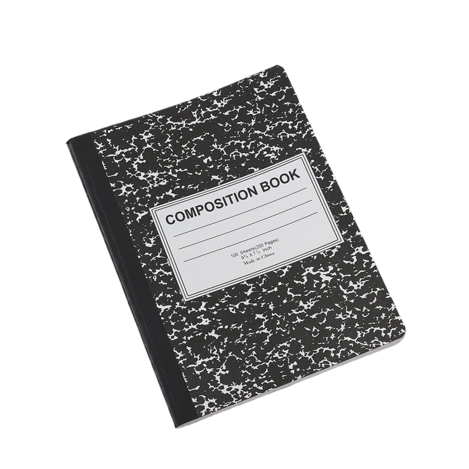 Spiral Notebook, Furenl Wide Grid Notebook Composition Notebook Wide Grid Notebook Wide Grid Notebook Paper Stitched Cover Multiple Colors, 1*Notebook
