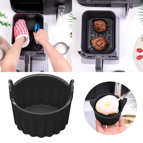 Non Stick Silicone Egg Round Non Stick Coated Go To The Oven Bowl For Dessert Suitable For Air Frying Pans Ovens And Microwaves Glass Bakeware Set Bakeware with Lids Ceramic Bake Ware. Set Ceramic