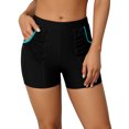 thumbnail image 3 of BeautyIn Swim Shorts with Pockets Swimming Bottoms for Women Sun Protection, 3 of 6