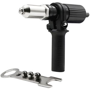 Adaptateur de rivet aveugle au pistolet à rivet - Tête de rivet pour tournevis et perceuses sans fil