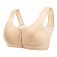 thumbnail image 1 of B91xZ Womens Satin Minimizer Bra Full Figure Beauty Back Smoothing Bra,Beige 44, 1 of 2