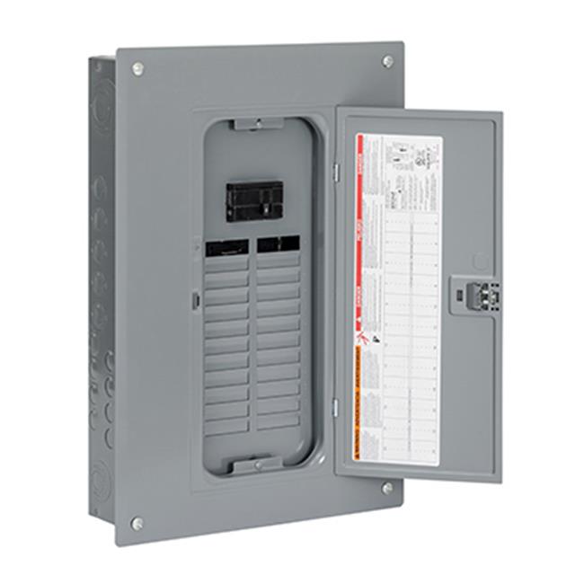 Square D QO124M100PC 100A Brise-Brise Principal Centre de Charge Installé