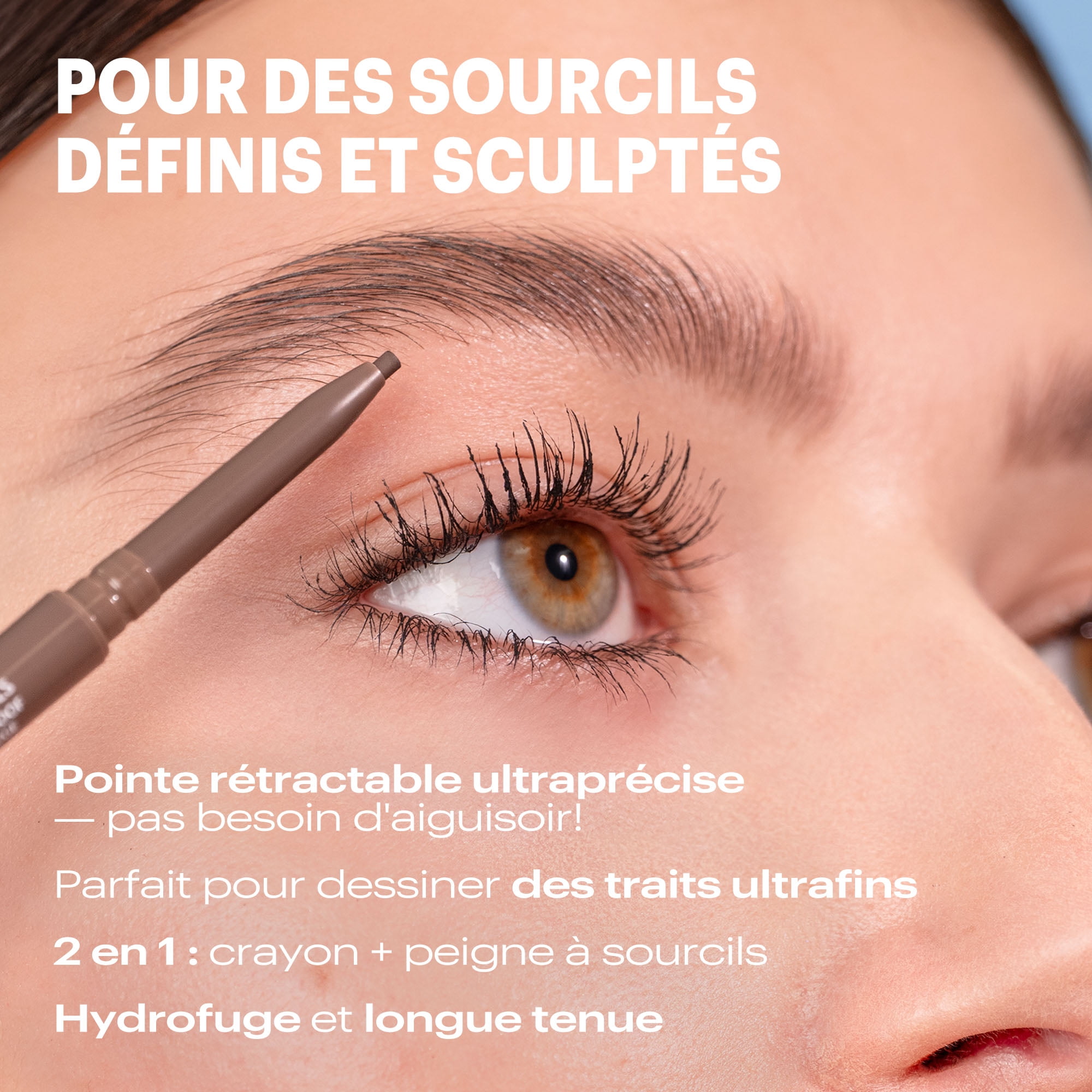 Annabelle Traceur à sourcils Skinny - Ebony