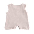 thumbnail image 2 of Baby Knitted Romper Short Sleeve O-neck Button Up Jumpsuit, 2 of 5