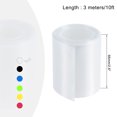 thumbnail image 2 of Unique Bargains Tube Rétractable en PVC Transparent 66mm Plat 10 Pieds pour Batterie Grande Capacité, 2 of 5
