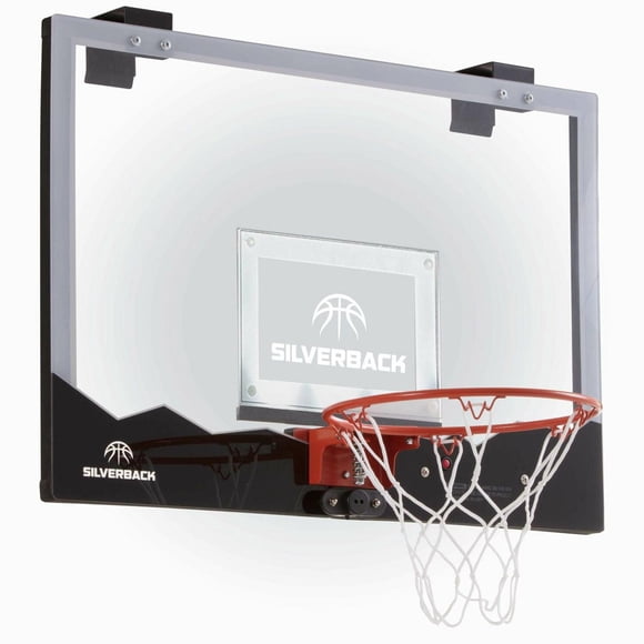 Silverback 18" LED Over The Door Mini Basketball Hoop Set