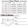thumbnail image 3 of cfhntfmh Plus Size Panties for Women Soft High Waisted Full Coverage Briefs Breathable Color Block Seamless Underwear, 3 of 6