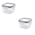 thumbnail image 1 of Hinati Limited Time Deal 2Pcs Mini Plastic Food Storage Containers with Lids Square Containers Storage Drawers, Organizers and Storage Bins for Kitchen Pantry Organization and Storage, 1 of 6