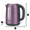 thumbnail image 2 of Sencor SWK-1773VT 1.7L Stainless Steel Electric Kettle (Violet), 2 of 4