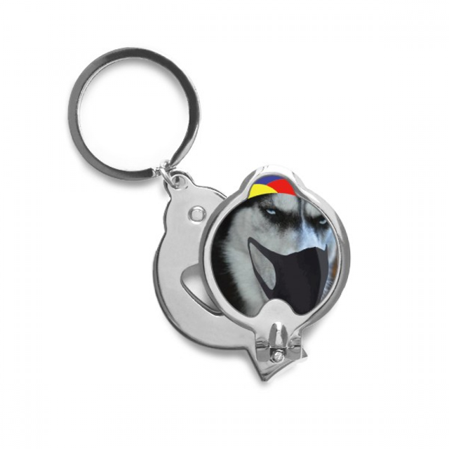 Handsome Funny Siberian Husky Dog Nail Clippers Sharp Fingernail Stainless Steel Cutter
