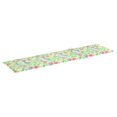 thumbnail image 2 of vidaXL Sun Lounger Cushion Leaf Pattern 200x50x3cm Oxford Fabric, 2 of 4
