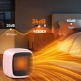 thumbnail image 3 of EGNMCR Winter Portable Space Heater High-efficiency Heat Office Convenient Heater Desktop Heater, 3 of 8