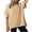 Khaki, variant on Womens T Shirt Short Sleeve Crew Neck Basic Tee Shirt Womens Summer Clothes Travel Clothes Women
