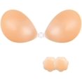 thumbnail image 1 of Adhesive Bra Strapless Sticky Invisible Push up Reusable Silicone The Best Off Backless Viscous for Women, 1 of 5