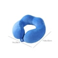 thumbnail image 3 of Memorys Foam Neck Pillow Travel Pillow For Airplane Car Office U Shape Cervical Support Ergonomic Comforts Sleeping Rest, 3 of 6