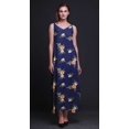thumbnail image 4 of Bimba Robe Longue Décontractée en Rayonne Florale pour Femmes Bretelles Spaghetti Maxi Robe d'Été-grande, 4 of 4