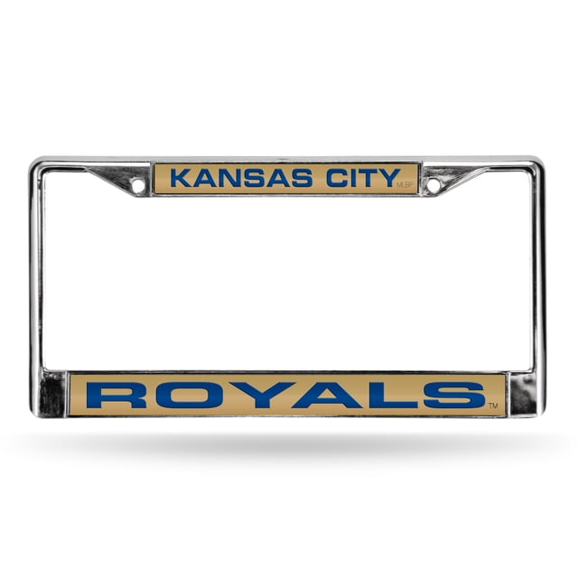 Kansas City Royals TAN LASER Chrome Frame