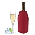 thumbnail image 3 of Refroidisseur de Bouteille de Vin Réutilisable, Léger, Durable, Ajustable, Résistant aux Déchirures, Manchon de Refroidisseur de Vin pour Bar Noir, Bourgogne, 3 of 7
