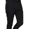 thumbnail image 5 of Jean pour Homme à Coupe Fuselée Noir, 5 of 5