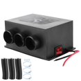 thumbnail image 1 of 12V Car Heater 3 Hole Portable Winter Heating Warmer Windshield Defroster Fog Removing, 1 of 14