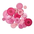 thumbnail image 3 of UNIQUE CREATIV Box of Buttons, Pink - Assorted Sizes, 65 g (2.3 oz) (Reusable Clear Box), Pink Tone, 3 of 6