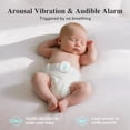 thumbnail image 3 of Sense-U Smart Baby Monitor Pro with Arousal Vibration, Audible and App Alerts: Tracks Abdominal Movement, Rollover, Feeling Temperature, Wearable Smart Sleep Monitor, 3 of 10