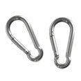thumbnail image 4 of 2pcs / 10pcs Mousqueton Clip Crochet pour Mousqueton Camping Randonnée M4x40mm, 4 of 9