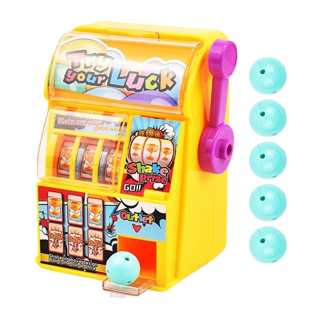 ZLight Portable Lightweight Toy Boys Girls Fun Tabletop Game Electronic Toy Kids Arcade Game Lucky Machine Slot Creativity