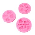 thumbnail image 4 of 3Pcs Halloween Silicone Mold Skull Castle Mask Shape Resilient Durable Nonstick Halloween Fondant Molds, 4 of 14