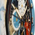 thumbnail image 3 of Designart « Fusion Temporelle d'Une Montre » Horloge Murale Surdimensionnée de Mode, 3 of 6
