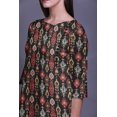 thumbnail image 3 of Bimba Tunique Droite à Manches 3/4, Hauts Imprimés, Kurta, Tenue d'Été pour Femmes, 3 of 6