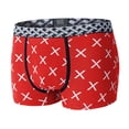 thumbnail image 1 of Rbaofujie Men Underwear Boxer Men's Boxers Solid Color Open Underwear Man, 1 of 4